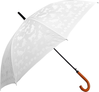

UNTOLD 23" Cat Colour Changing Umberlla With Handle Umbrella(White)