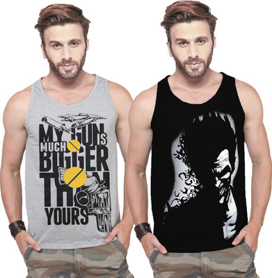 Tripr Men Vest(Pack of 2)
