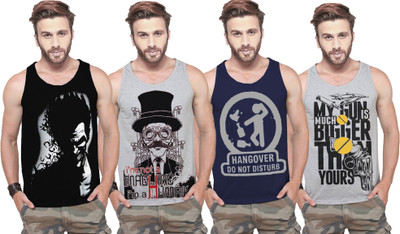 TRIPR Men Vest(Pack of 4)