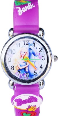 Fashion Gateway Barbie kids watch best for gifting (Purple) Barbie Analog Watch  - For Girls   Watches  (Fashion Gateway)