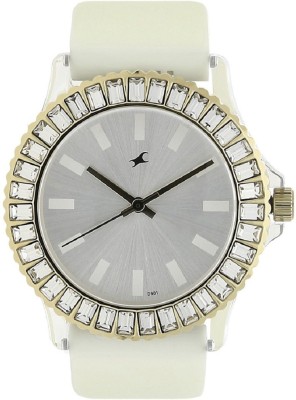 Fastrack White Dial Watch  - For Girls   Watches  (Fastrack)