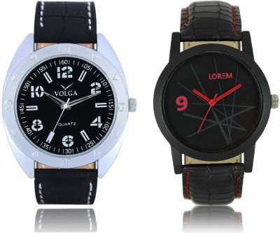 Volga VL31LR08 New Exclusive Collection Leather Strap-Belt Mens Watches Best Offer Combo Watch  - For Boys   Watches  (Volga)