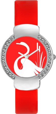 Gopal Retail Valentime 0025 Red Watch  - For Girls   Watches  (Gopal Retail)
