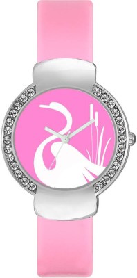 Gopal retail Valentime 0024 Pink Watch  - For Girls   Watches  (Gopal Retail)