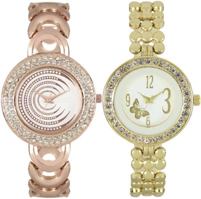 Gopal Retail GR-202-203 Stylish Look SUPER HOT Pack Of 2 Watch  - For Girls   Watches  (Gopal Retail)