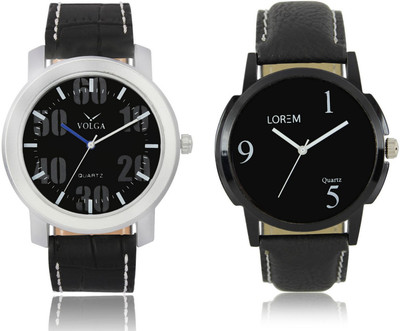 

Volga VL39LR06 New Exclusive Collection Leather Strap-Belt Mens Watches Best Offer Combo Watch - For Boys