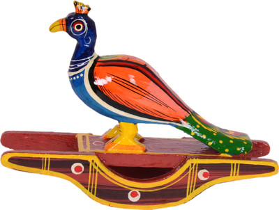 

Desi Toys Rocking Peacock Hilata Mor(Multicolor)