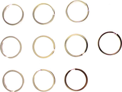 

estore 10 pcs high quality metal rings for art and craft making diy kit