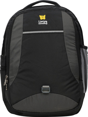 

Liviya SB-1388 33 L Backpack(Black, Grey)