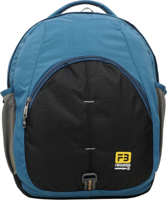 

FB Fashion SB-400 22 L Backpack(Black, Blue)