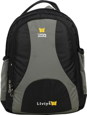 

Liviya SB-1454 24 L Backpack(Grey, Black), Black;grey