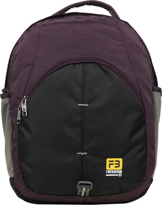 

FB Fashion SB-400 22 L Backpack(Purple), Black;purple