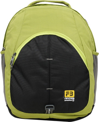 

FB Fashion SB-400 22 L Backpack(Black, Green)