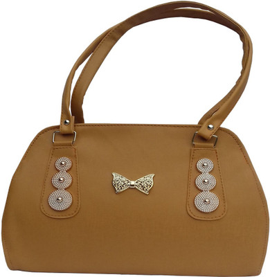 

RoseBudKol RBL06rd Shoulder Bag(Gold, 3 L)