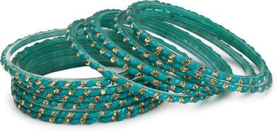 1st Time Stone Bangle Set(Pack of 12)