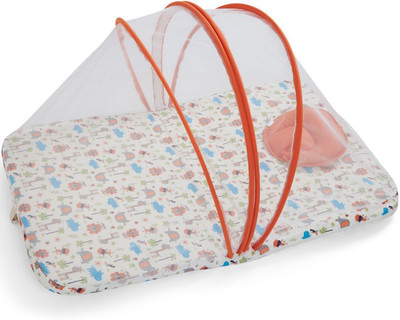 

Mini Klub Polycotton Bedding Set(Multicolor, 1 Top Bed, 1 Head Shaping Pillow)