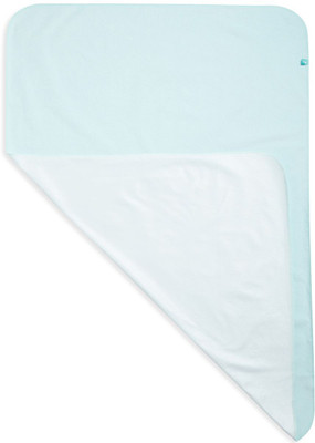 

Mini Klub Polycotton Crib Plain Bedsheet(Pack of 1, Mint Blue)