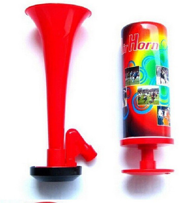 

Sukot Hand Held Loud Noise Maker Party Sports Safety Halloween Cheer Horn For Fun Bell(Multicolor)