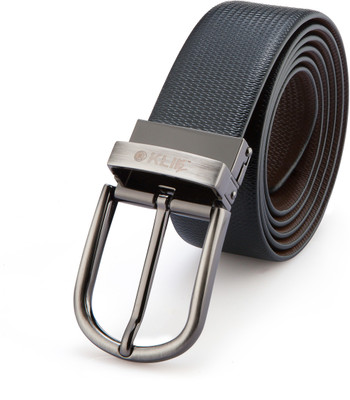 

KLIK2 Men Formal Brown Genuine Leather Reversible Belt