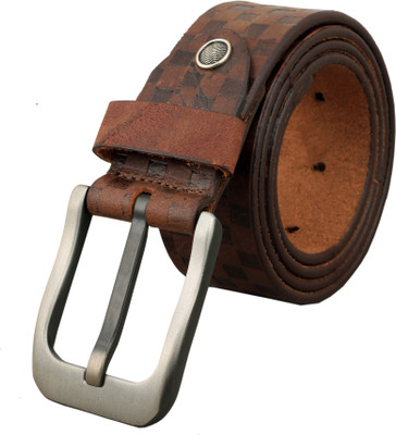 

VENER FABICA Men Casual, Evening, Formal, Party Brown Genuine Leather Belt