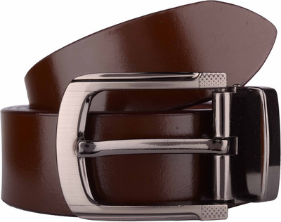 

Exotique Men Formal Brown Genuine Leather Belt