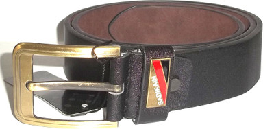 

Sadikain Men Formal, Casual Black Synthetic Belt