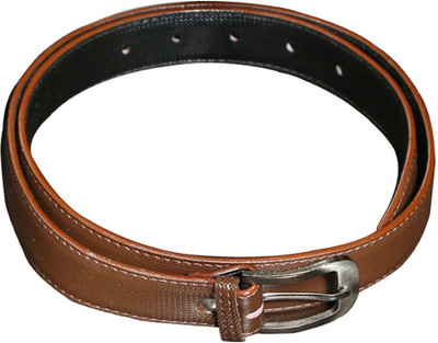 

Lee Topper Men Casual, Evening, Formal, Party Brown Artificial Leather Belt