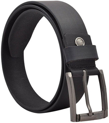 

Cyclone Men Casual Black Genuine Leather Belt