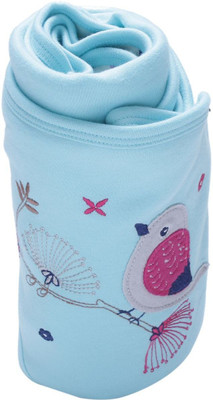 

FS MINI KLUB Printed  Hooded Baby Blanket(Cotton, Multicolor