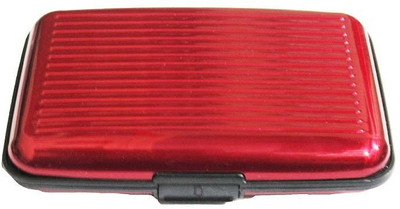 

MG Collection 6 Card Holder(Set of 1, Maroon)