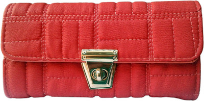 

sanshul Formal Red Clutch