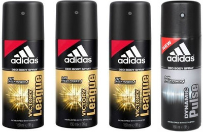 

ADIDAS Victory League Dynamic Pulse Deodorant Spray - For Men(150 ml, Pack of 3)