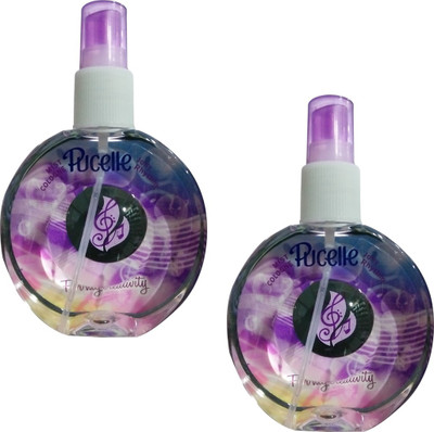 

Pucelle Jolly Rhythm Pack of 2 Body Mist - For Women(150 ml, Pack of 2)