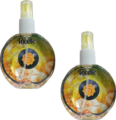 

Pucelle Electric Sunrise Pack of 2 Body Mist - For Women(150 ml, Pack of 2)