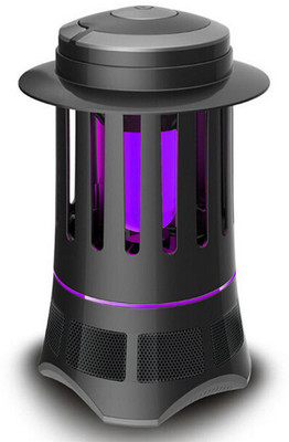 

ShopyBucket Top 110V Indoor Electric LED Inhale Mosquito Catcher Killer UV Light Lamp (Pack of 1) Black Electric Insect Killer(Fly Swatter)