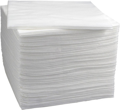 

Kudize Disposable Non Woven Face and Body Towel For Hospital, Hotel, Travelling, Spa & Beauty Parlor 70 GSM (18 X 18 INCH )(45 X 45 CM) Pack of 100 PCS(Pack of 100)