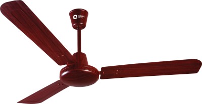 

Orient Electric Energy Star 3 Blade Ceiling Fan(Walnut, Pack of 1), Brown