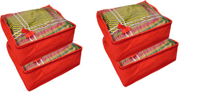 

RajasthaniKart Garment Covers Pack_Material_150 Pack_Material_150(Red)