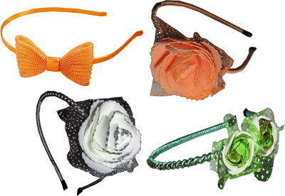 

Geet Combo of Multi Color Floral Hairbands Hair Accessory Set(Multicolor)