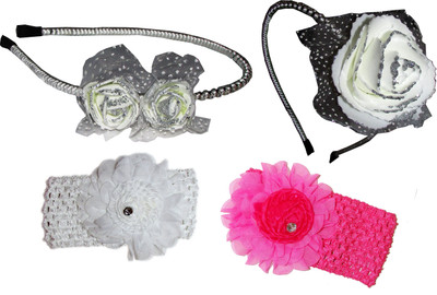 

kopal Combo of Multi Color Floral Hairbands Hair Accessory Set(Multicolor)