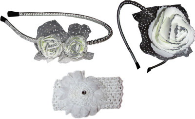 

kopal Combo of Multi Color Floral Hairbands Hair Accessory Set(Multicolor)