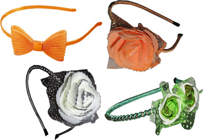 

Poonam Combo of Multi Color Floral Hairbands Hair Accessory Set(Multicolor)