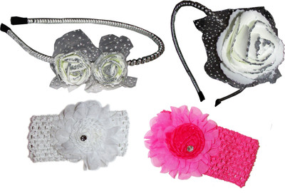 

Gopi Combo of Multi Color Floral Hairbands Hair Accessory Set(Multicolor)