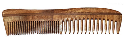 Confidence 100% Neem Wood Comb, Controls Hair Loss And Dandruff