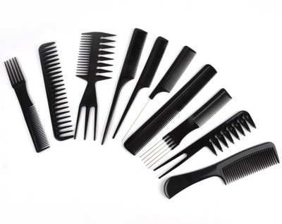 

sweetpea 10pcs Hair Styling Hairdressing Make Up Comb Professional Hair Combs