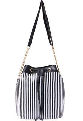 

Speed X Fashion Sling Bag(Black, White)