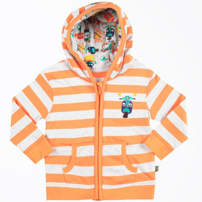 

FS Mini Klub Full Sleeve Striped Baby Boys Casual Jacket, Multi