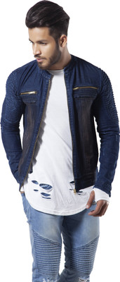 Fugazee Full Sleeve Solid Men's Casual Denim Jacket