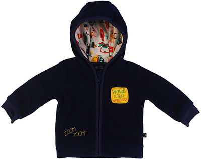 

FS Mini Klub Full Sleeve Solid Baby Boys Casual Jacket, Navy