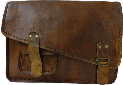 

The Artists Creation 14 inch Laptop Messenger Bag(Brown)